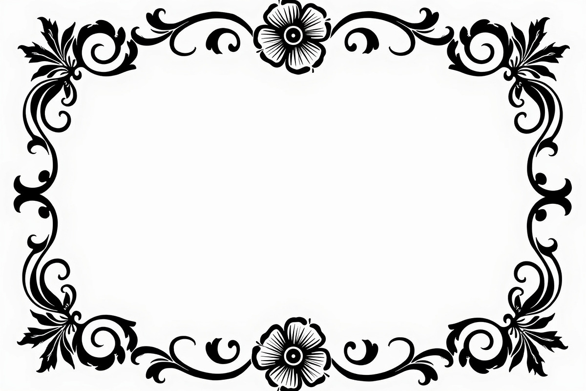 Ornate Frame Vector Set, an Illustration by BIPLOB EXPERT (Photo 9 of 9)