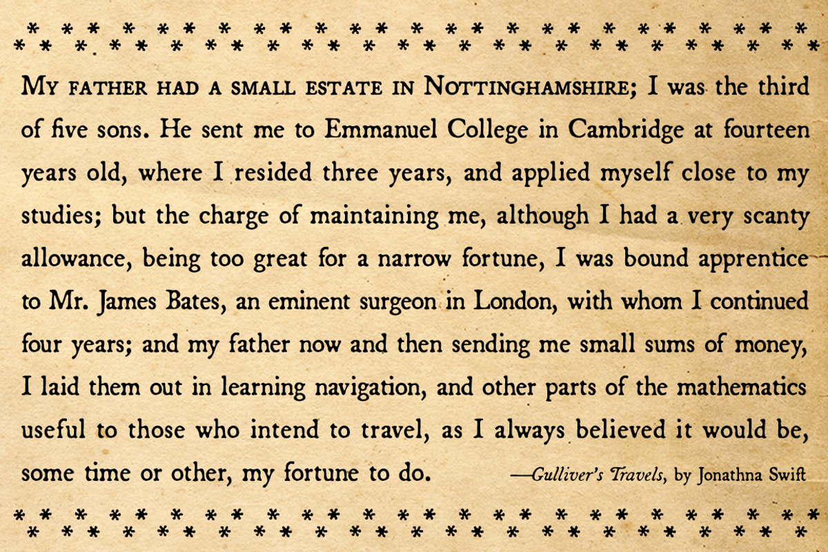 Broadsheet, an 18th century text font. preview 3