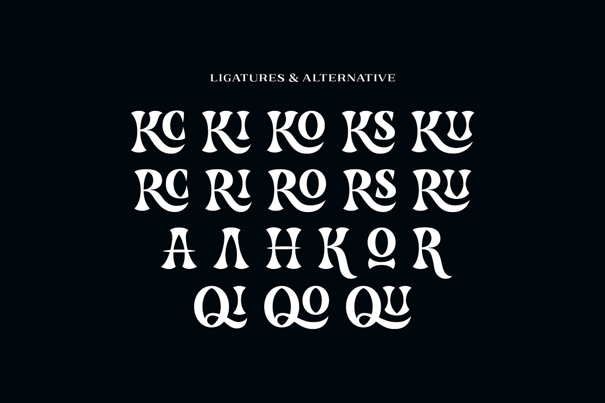 Caupako Font, a Serif Font by trustha (Photo 11 of 15)