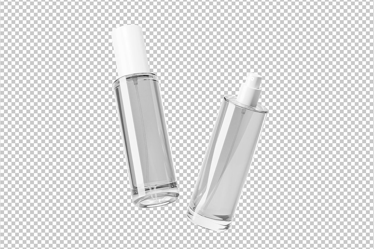 Cosmetic Spray Bottle Mockup, a Packaging Mockup by Akebareee (Photo 2 of 3)