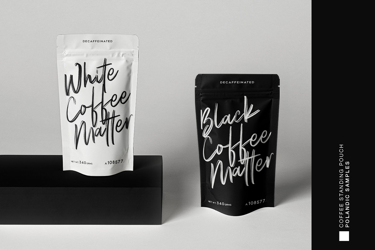Polandic SVG Brush Font, a Handwritten Font by Maulana Creative
