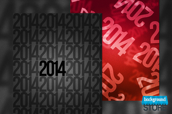 2014 New Year Backdrop