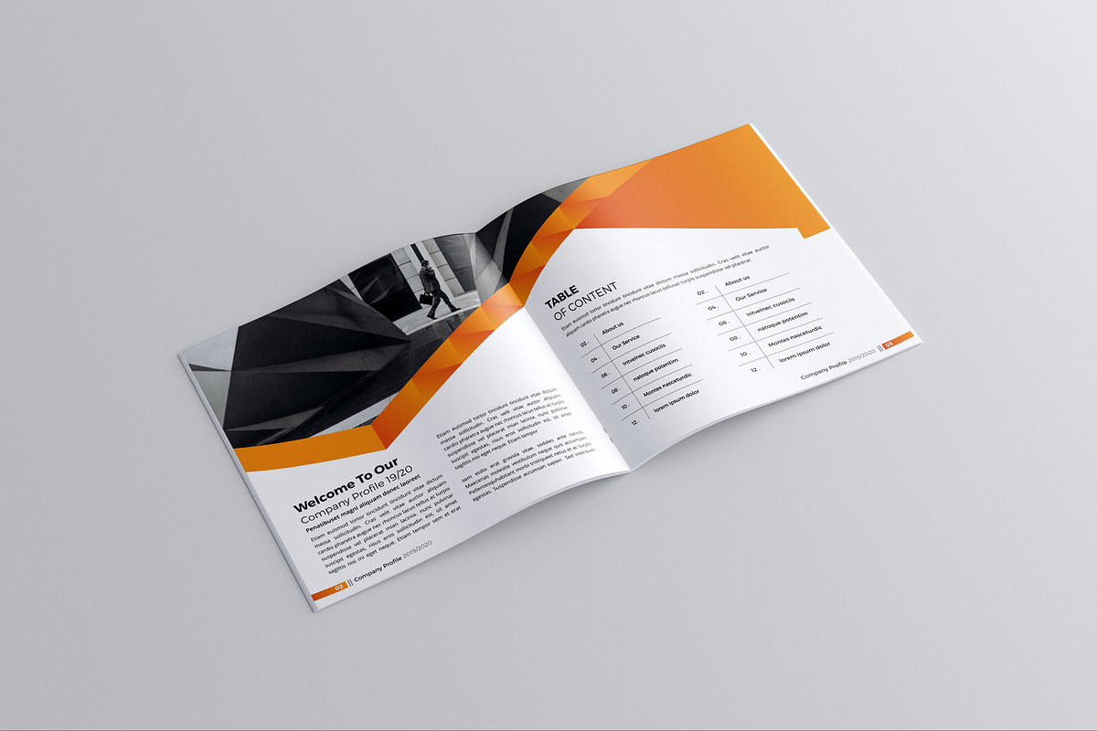 Square Brochure Design 02, a Brochure Template by JanySultana (Photo 13 of 14)
