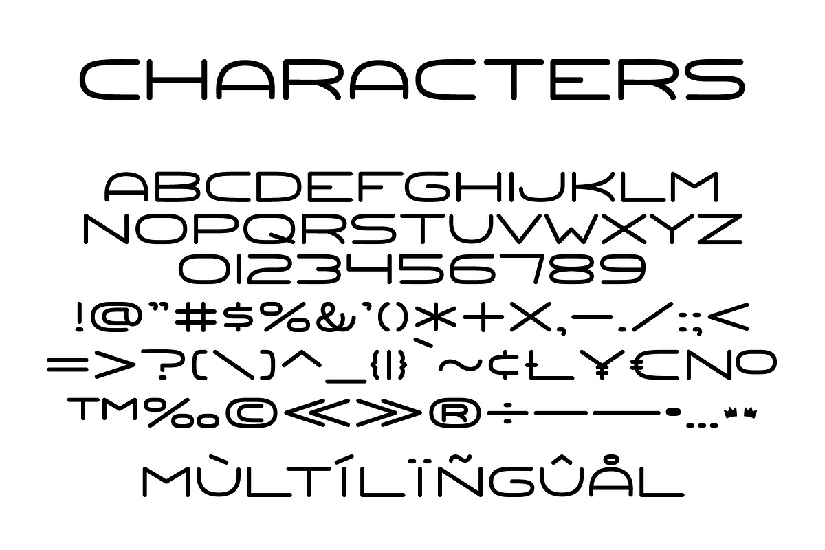 Wide Load Font, a Sans Serif Font by Miss Tiina (Photo 3 of 5)