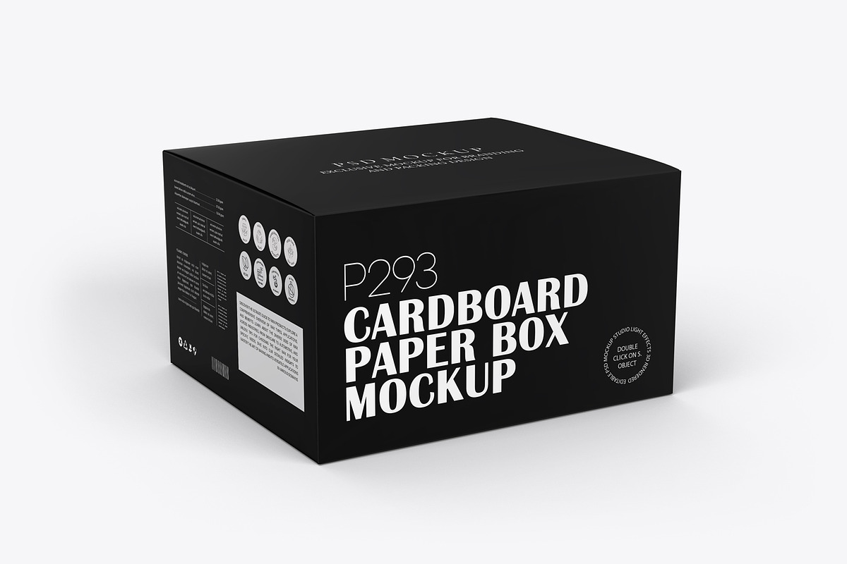 Rectangle Paper Gadget Box Mockup, a Packaging Mockup by Ram Studio (Photo 11 of 12)