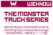 FAST TRACK FONT, a Sans Serif Font by weknow (Thumbnail 2 of 8)