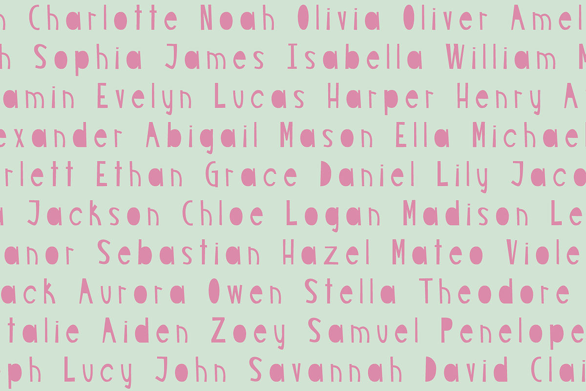 Rosavina Sans, a Handwritten Font by Beck McCormick (Photo 9 of 10)