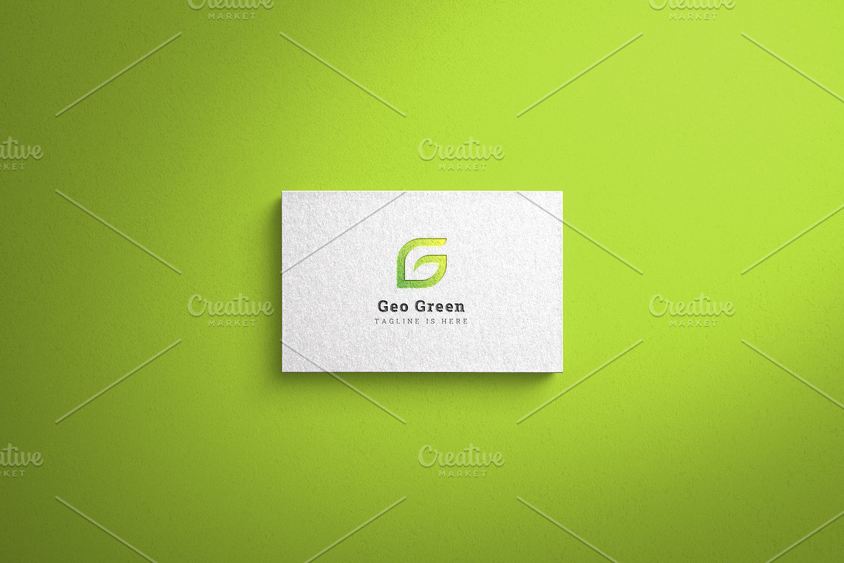 Nature leaf logo letter G, a Branding & Logo Template by Izalsye (Photo 4 of 4)