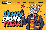 Brick Edgie - Powerful Graffiti Font, a Blackletter Font by figuree studio (Thumbnail 4 of 7)