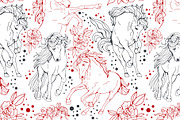2026 fire horse, an Animal Illustration by Olillia (Thumbnail 2 of 6)