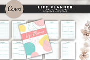 Printable Life Planner Template, a Stationery Template by Design House (Thumbnail 2 of 9)
