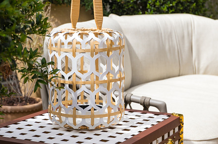 Outdoor home decor, a lantern on a c, an Arts & Entertainment Photo by Edalin's Store