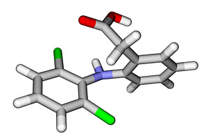 Diclofenac, a non-steroidal anti-inf, a Healthcare Illustration by Leonid Andronov