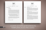 Professional Word Resume CV Template, a Resume Template by The Creative Resume (Thumbnail 4 of 8)