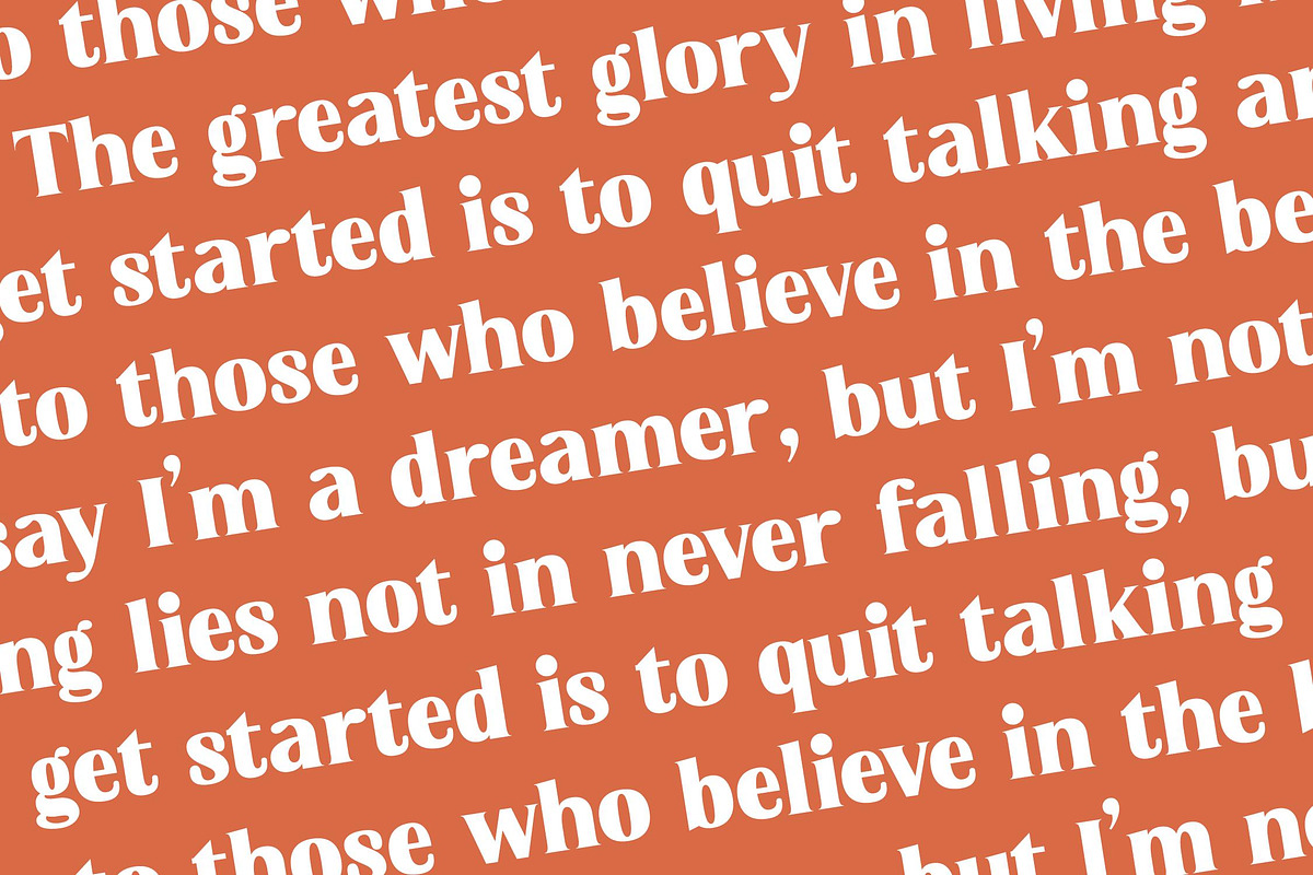 Devika Sunset Luxury Serif Font, a Serif Font by timelesstype.co (Photo 14 of 20)