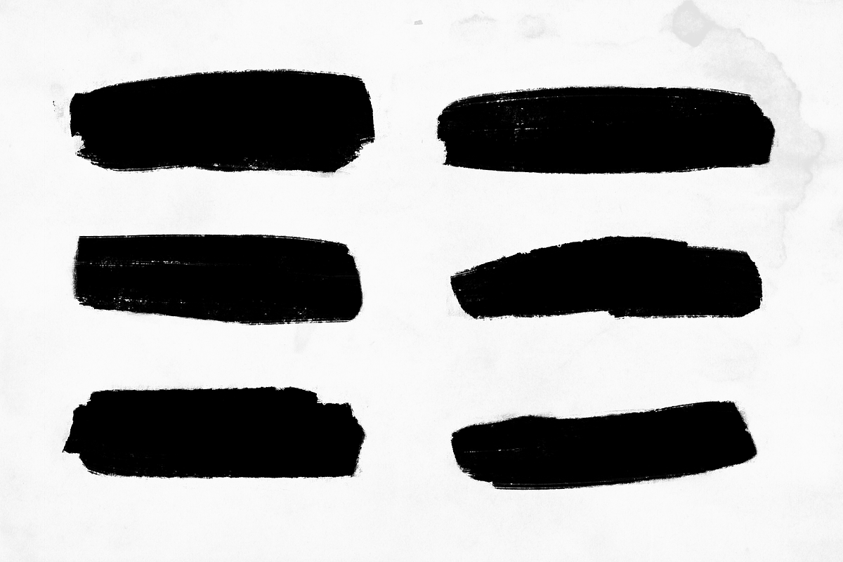 30 Handmade Brush Strokes, a Texture Graphic by Defects (Photo 3 of 6)