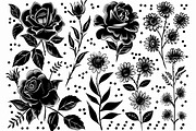 floral pattern large roses, an Illustration by Amazin_art (Thumbnail 12 of 17)
