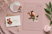 Funny Christmas Farm Animals, a Seasonal Illustration by CreationArt (Thumbnail 3 of 9)