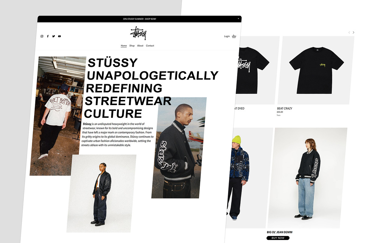 Ecommerce Squarespace 7.1 Template, a Squarespace Template by bonjourdsgnco (Photo 2 of 12)