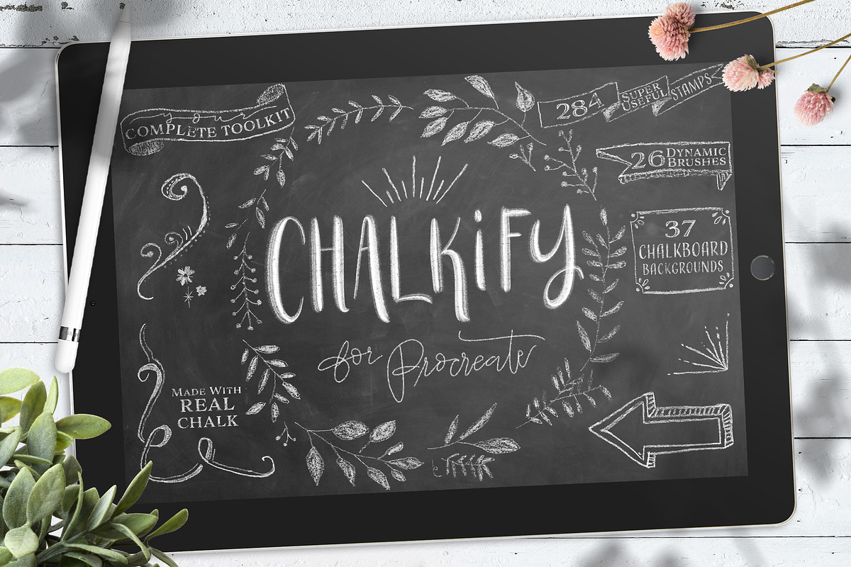 Chalkify Brushes for Procreate