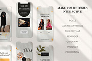 Minimalist Black Instagram Templates, a Social Media Template by DesignbySamVN (Thumbnail 7 of 9)