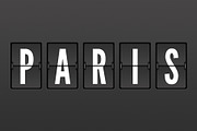 PSD Arrival Departure Board Template, an Object Graphic by Krafti Lab (Thumbnail 1 of 3)