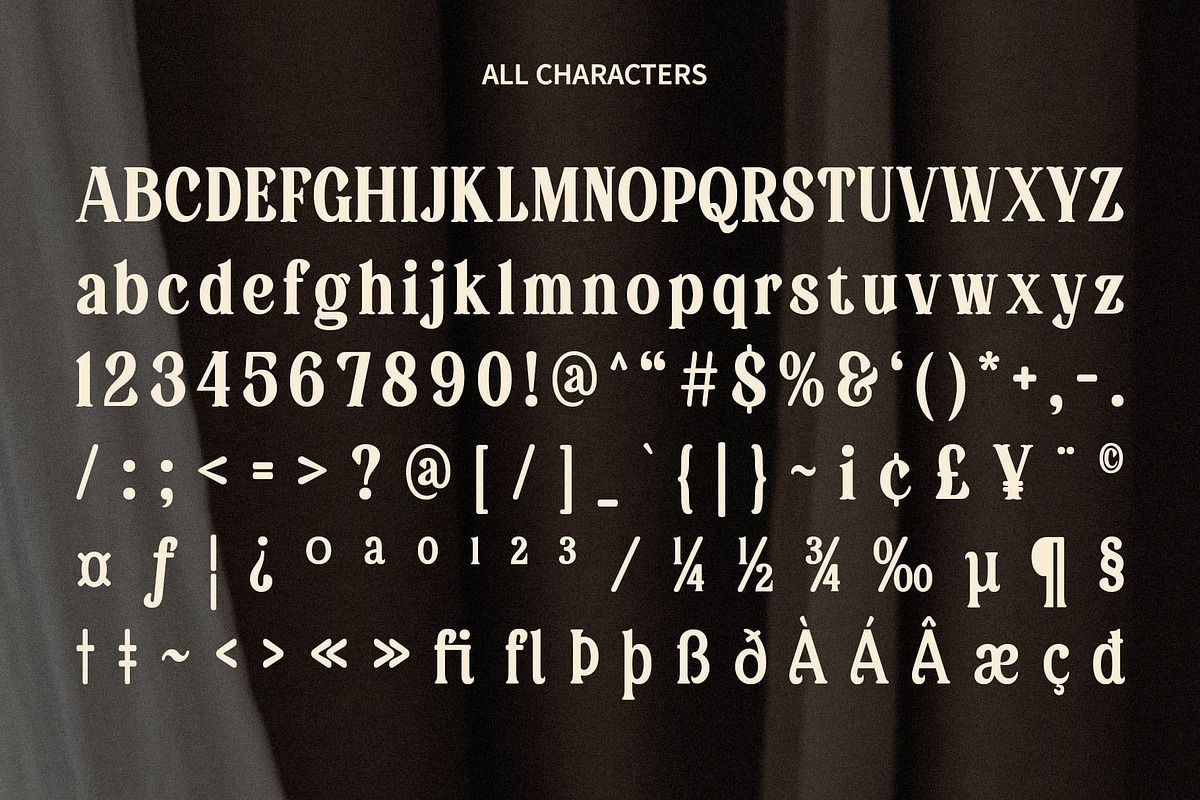 Badoney – Stylish Serif, a Serif Font by Craft Supply Co. (Photo 7 of 8)