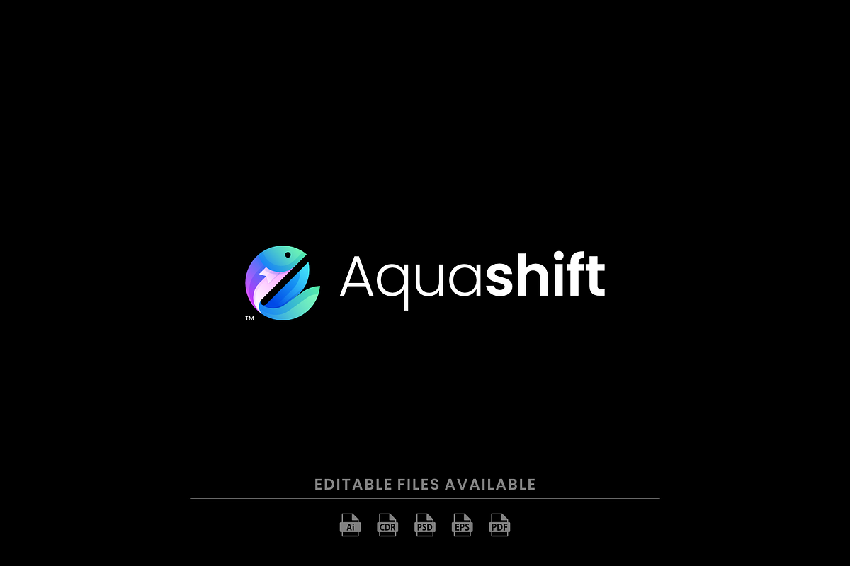 Gradient Modern Fish Logo Design, a Branding & Logo Template by Artnivora.Std (Photo 1 of 2)