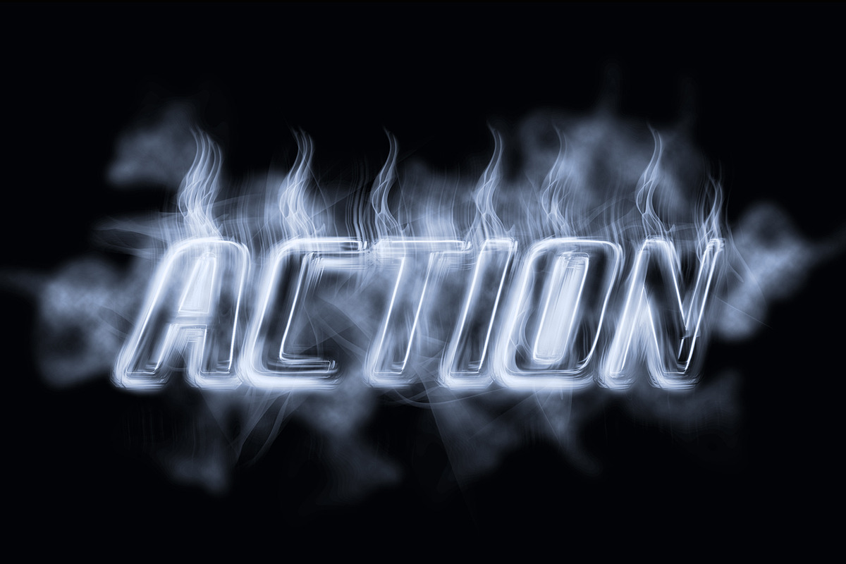 Smoke Text Effect Plugin, an Action Add-On by MRI STUDIO (Photo 5 of 15)