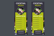 Cocktail Menu Template, a Flyer Template by DGTouch (Thumbnail 1 of 3)