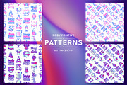 Body Positive Patterns Collection, a Pattern Graphic by Alex Blogoodf (Thumbnail 5 of 9)