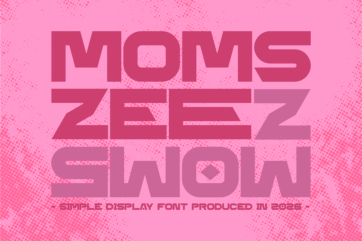 Momszee, a Sans Serif Font by asfgraphics (Photo 2 of 11)