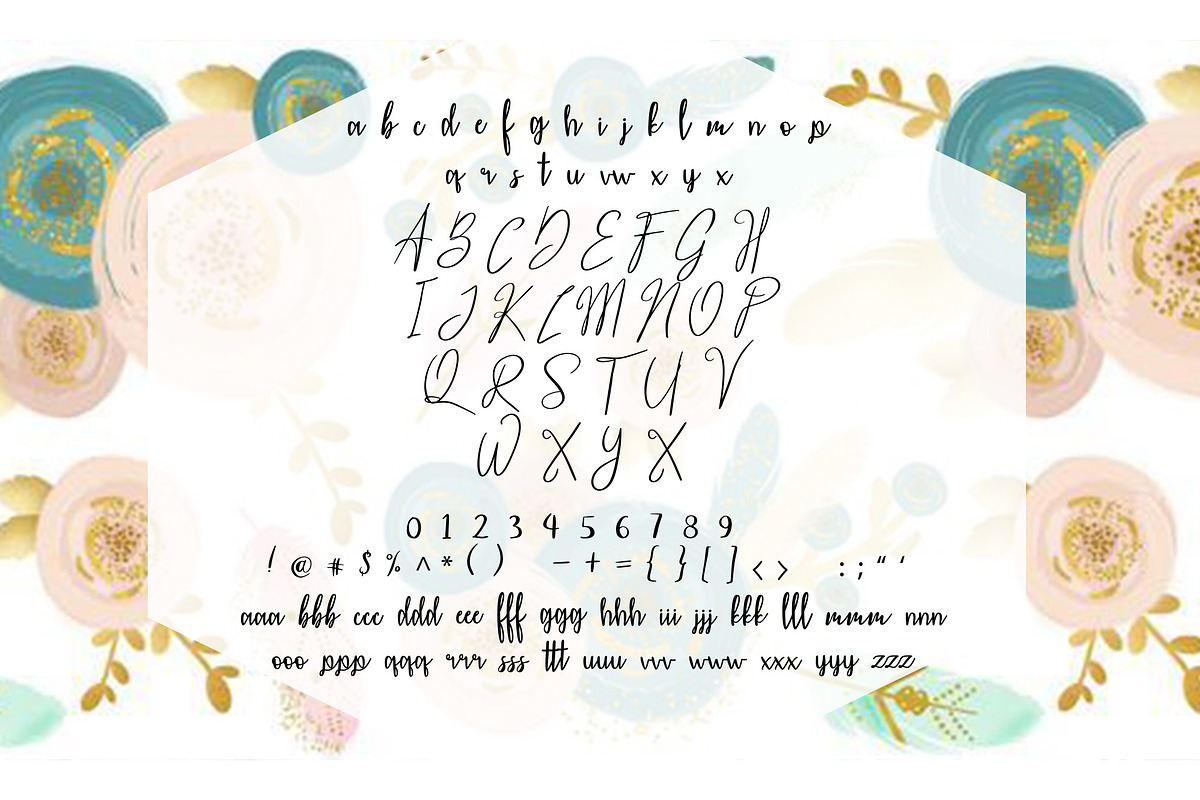 SANTA BARBARA SCRIPT FONT preview 2