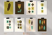 Folksy Floral Patterns + Elements, an Illustration by Sweet Fig (Thumbnail 7 of 11)