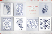 MUSHROOM SKULL, a Person Illustration by LanaDzi (Thumbnail 10 of 11)