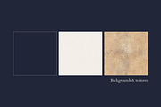 Bundle. SHINE II + ANTIQUE AESTHETIC, a Background Graphic by mamormo (Thumbnail 6 of 8)