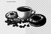Vintage Coffee & Bakery Engraving, a Food Illustration by Kaizla03 (Thumbnail 2 of 4)
