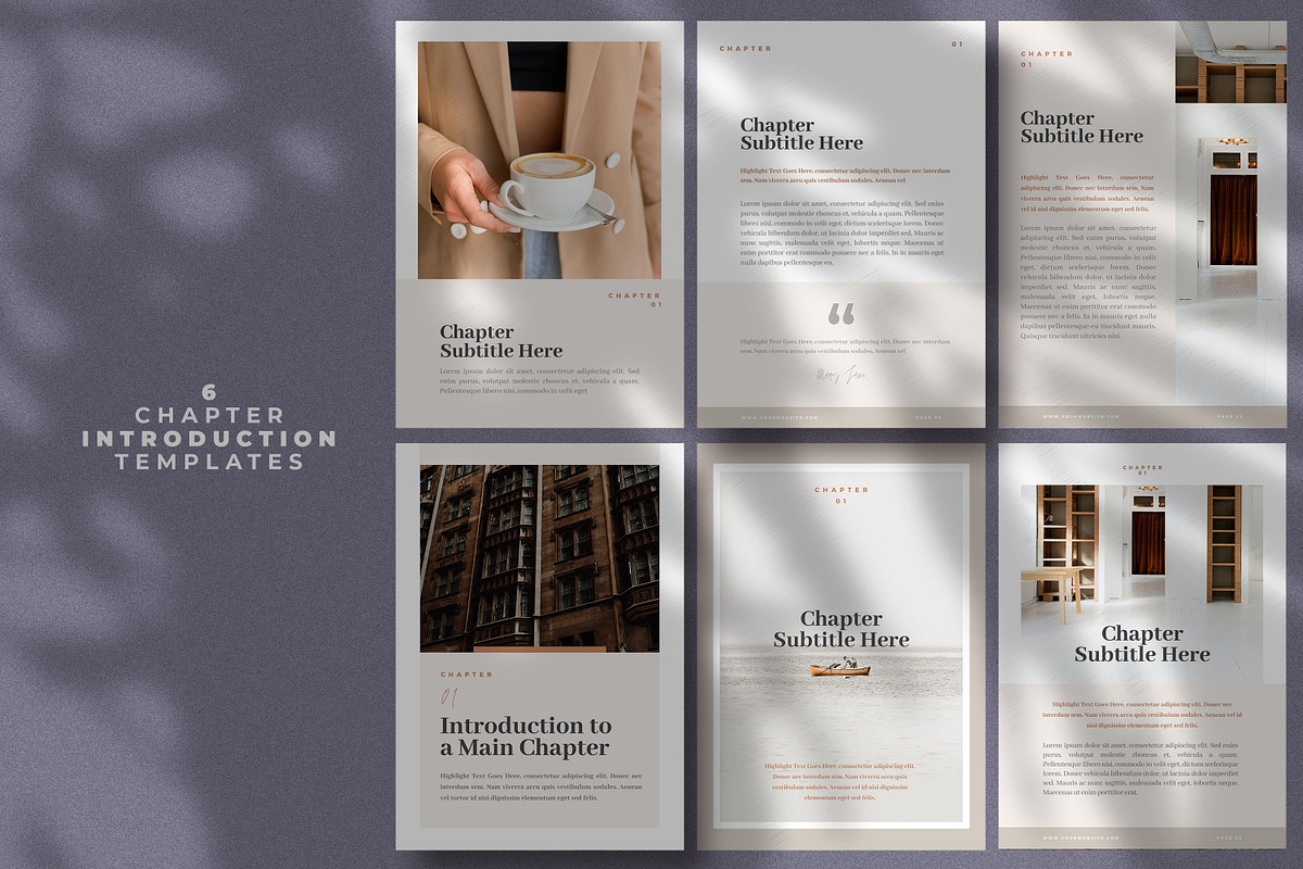 Modern Ebook Templates For Canva, a Presentation Template by AndrewPixel (Photo 5 of 10)