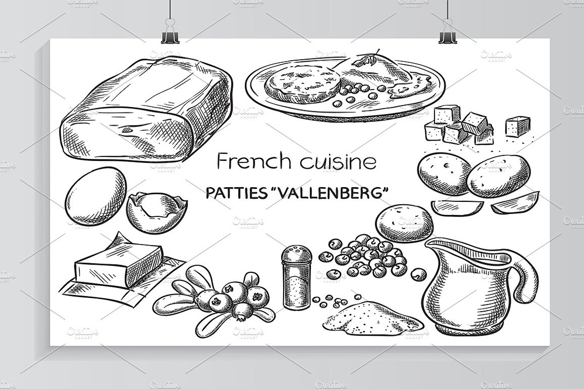 French cusine., a Food Illustration by © Fisher Photostudio (Photo 2 of 7)