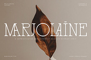 Marjolaine Type - A delicate Serif, a Serif Font by CarmineType (Thumbnail 1 of 24)
