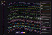 Embroidery Stitches Procreate Brush, a Brush Add-On by Andrew Skoch Design (Thumbnail 3 of 8)
