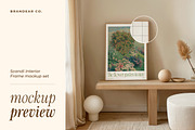 Scandi Interior | 24 Frame Mockups, a Household Mockup by Brandear Design (Thumbnail 2 of 11)
