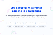 Hoki Mobile Wireframe Design UI Kit, a Wireframe Template by Capi Product (Thumbnail 3 of 8)
