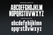 Chronex Condensed Futuristic Font, a Sans Serif Font by Vadovastd (Thumbnail 2 of 10)