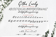 Githa Lovely | Font Duo, a Script Font by Jhoel Design (Thumbnail 12 of 14)