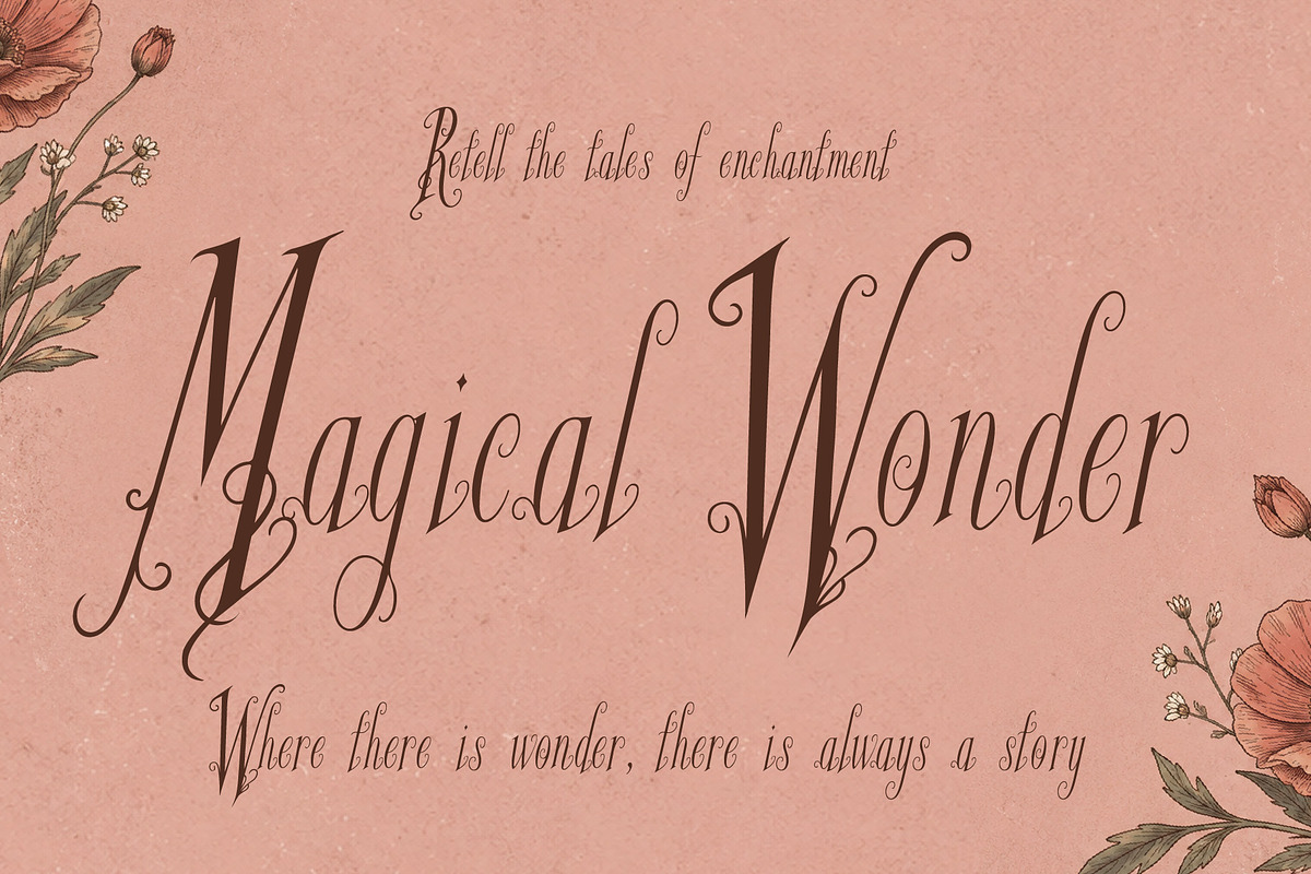 Glyphera Amber - Magical Story Font, a Handwritten Font by HypeWorksCo (Photo 7 of 24)