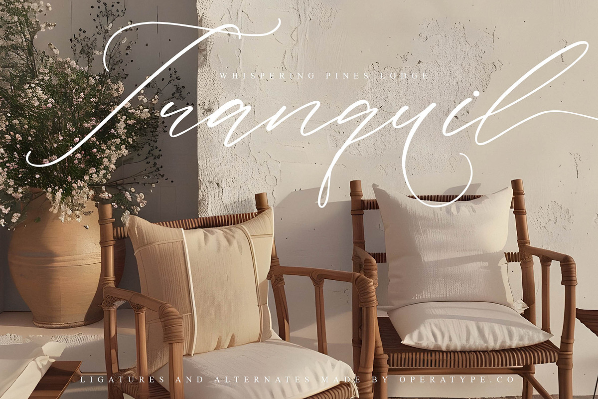 Starfield Brightens, a Script Font by operatype.co (Photo 6 of 15)