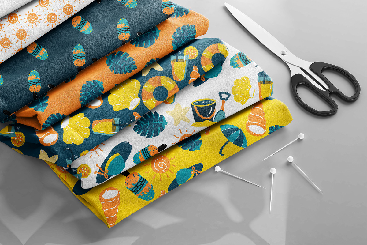 Summer Pattern Design Collection, a Pattern Graphic by D.O.C Gallery by Carla (Photo 2 of 13)