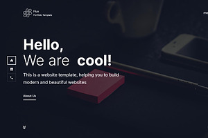 Flux - Creative Portfolio Website