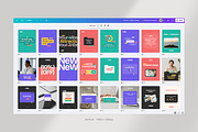 Versa Bold Social Pack – Canva, a Social Media Template by Lunaria (Thumbnail 7 of 8)